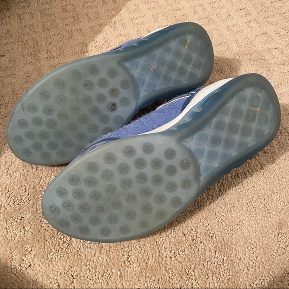 Chanel Suede Calfskin Stretch Fabric CC Sneakers - Picture 9 of 14